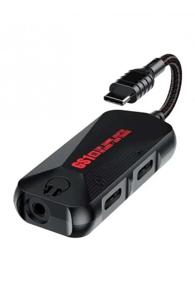 PLEXTONE GS1 Gaming Sound Card for Mobile Phone Charging: New 60W Fast Chargi...