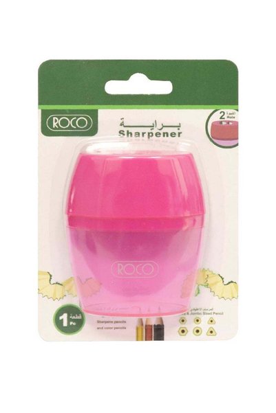 Roco 2 hole sharpener Pink