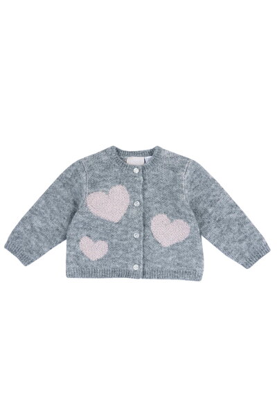 Chicco Cardigan copii tricotat, gri, 07772-67MFCO