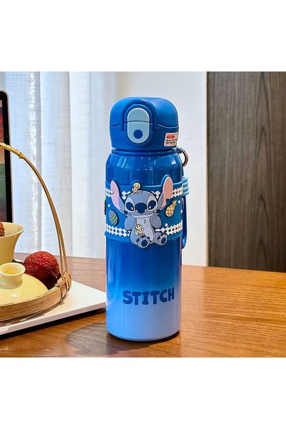 Generic Brand Large Capacity Stainless Steel Insulated Straw Water Bottle