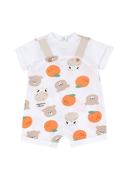 Chicco Salopeta bebe Chicco, pantaloni scurti, Multicolor, 51324-66MFCI