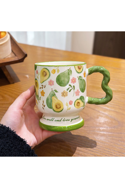 Generic Brand Ceramic Mug Gift for Girls Office Breakfast Coffee Cup