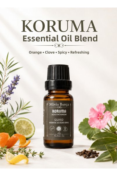 Minia Bahçe Bitki Sanat Atölyesi Protective Essential Oil Blend – 10 ml