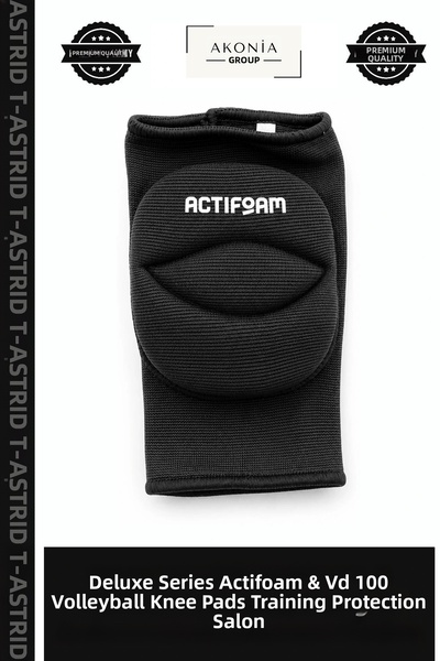 Generic Brand Deluxe Series Actifoam & Vd 100 Volleyball Knee Brace, Size S—T...