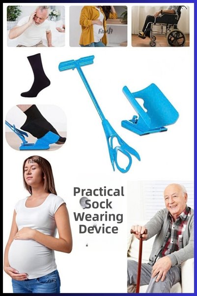 Fırsat7 Sock Wearing Device |   Easy Sock Putting on and Taking Off Set Witho...