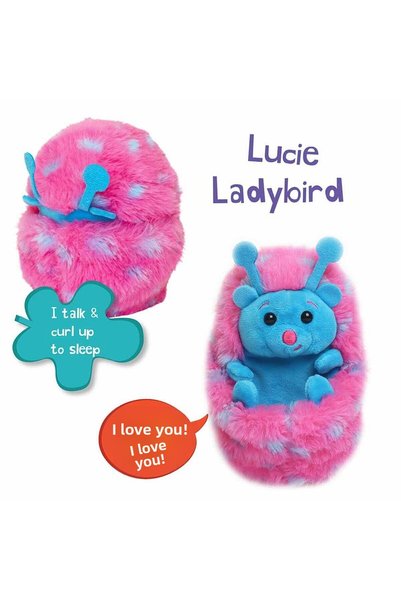 Curlimals Lucie the Tickled Ladybug 3742-Cur07200