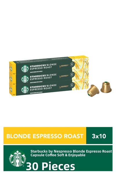 Starbucks كبسولات قهوة متوافقة مع نسبريسو من نسبريسو، كبسولات قهوة إسبريسو بل...