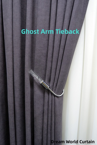 Hayal Dünyası Curtain Tieback with Ghost System for Cornice Mounting