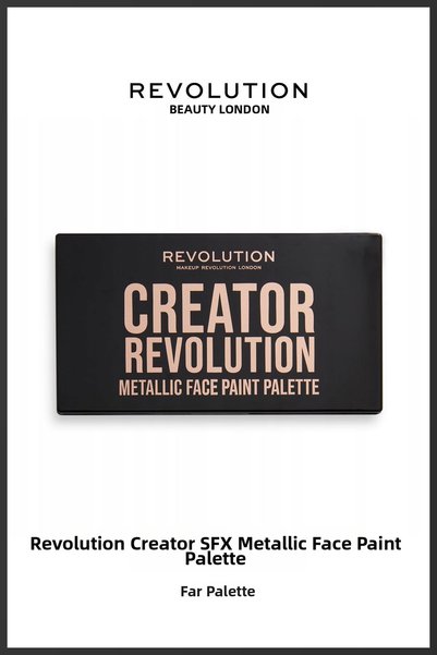 Revolution Creator Metallic Face Paint Palette