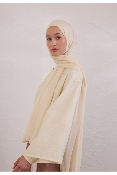 Fresh Soft Viscose Shawl, Ivory