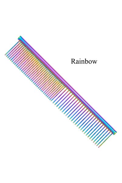 Choice5 D0002A-02 1pcs Meisha Stainless Steel Pet Comb Puppy Hair Fur Sheddin...