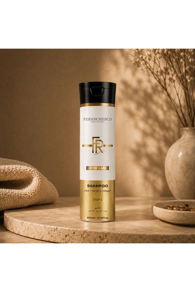 Feranchesco Professional Home Care Keratin Shampoo 300ml with Lotus & Collage...