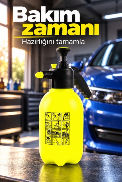 mucit home Pompă de 2 litri Pompă sub presiune pentru spălare cu spumă auto