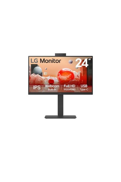 LG Monitor Consumer 24BA850-B.AEU, 23.8", 1920 x 1080 pixeli, Black, 2 ani Ga...