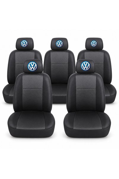 Autohelix MSA Set universal de huse individuale pentru 5 locuri, personalizat...