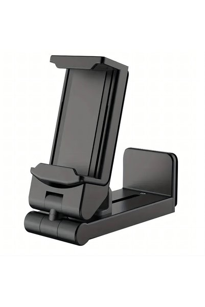 Choice Black Universal Airplane Phone Holder Portable Foldable Desktop Cell P...