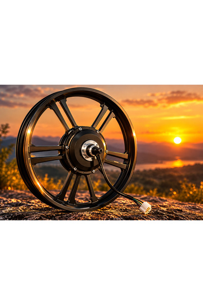 RKS XS75 PREMIUM ELEKTRİKLİ BİSİKLET ORİJİNAL ARKA ÇELİK JANT ve MOTOR
