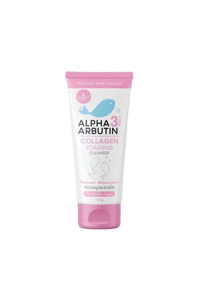 PRECIOUS SKIN ALPHA ARBUTIN 3+ COLLAGEN FOAMING CLEANSER 120G