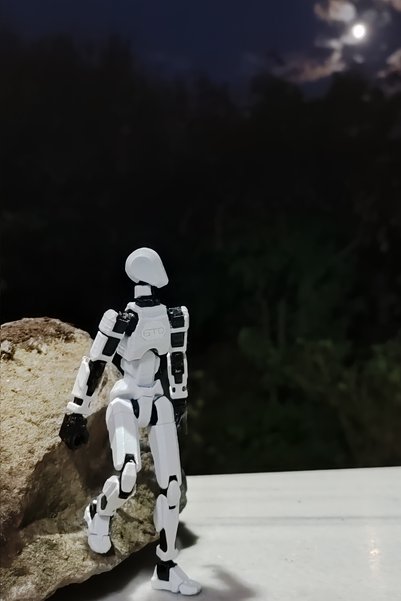 Grand TALİSMAN Oynar Eklemli Hareketli Robot Oyuncak Aksiyon Figürü 3D Baskı ...