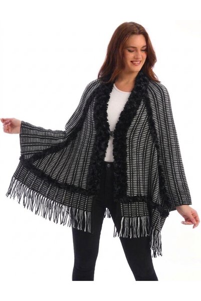 ARMİZA Poncho de iarnă pentru femei și mame (Ține foarte moale și cald)