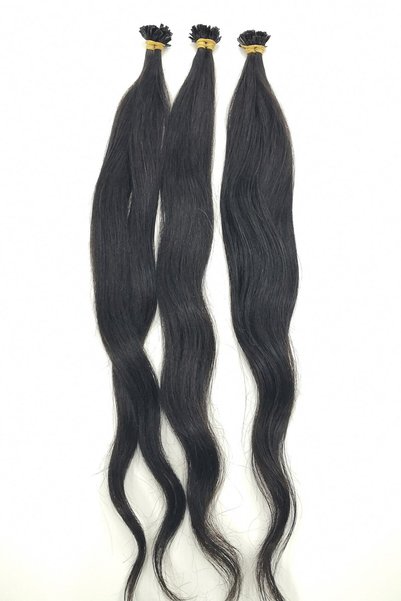 HalitCan HairKing %100 Doğal Gerçek Insan Saçı (60 Cm) Mikro Kaynak 50 Adet (...