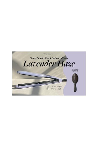 Hh Simonsen Placă de îndreptat părul True Divinity MK2 Lavender Haze cu perie...