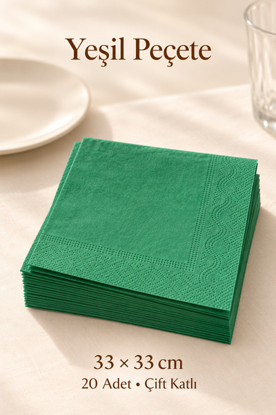 Cadde Süs Colorful Double Layer Paper Napkins