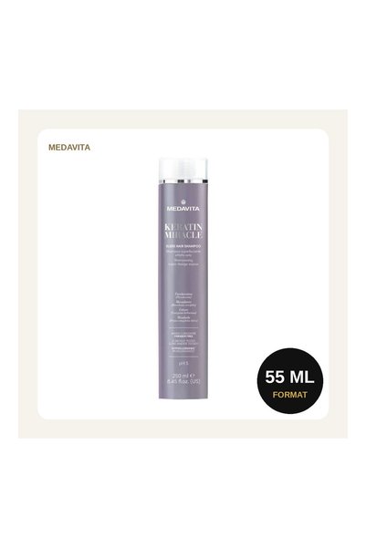 MEDAVITA Șampon cu keratină Keratin Miracle pentru netezire, păr indisciplina...