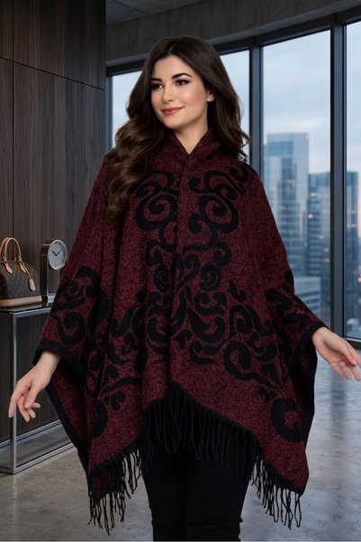 ALDAIYR معطف شتوي مزدوج الجوانب للنساء بمقاس 140x140