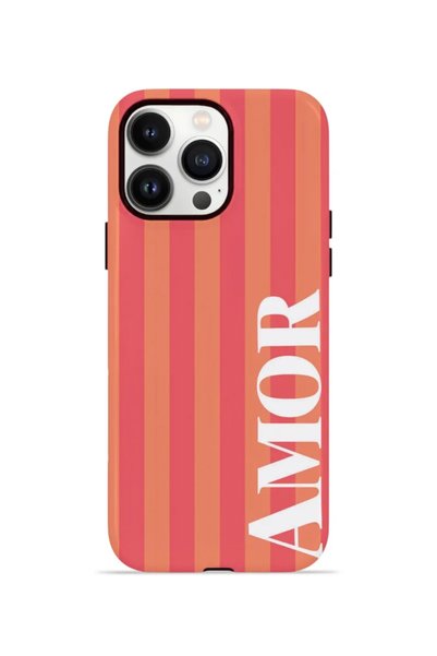 PiyasaSepeti iPhone 14 Pro Max Vorian Double-Layered Protective Case in Amor ...