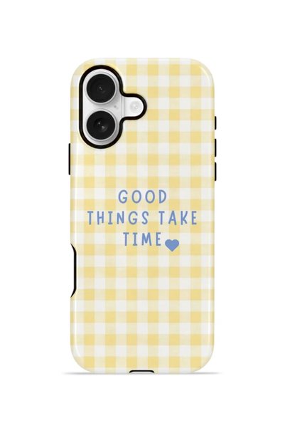 PiyasaSepeti iPhone 16 Vorian Double-Layered Protective Case - Good Things gi...