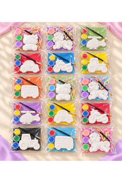 magnocandles 15 Adet Taşıtlar, Unicorn, Hello Kitty Random (Adet tercihi yapı...