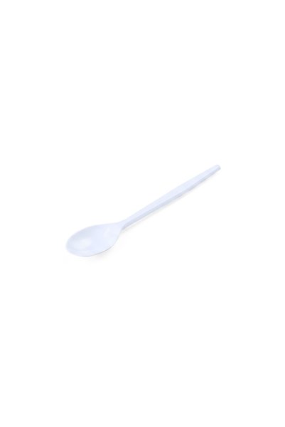 RITCO Carton of white plastic teaspoons (1000 spoons/carton)