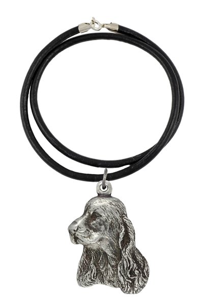 Art - Dog Cocker Spaniel Englez - Colier cu câine, bijuterii unice pentru iub...