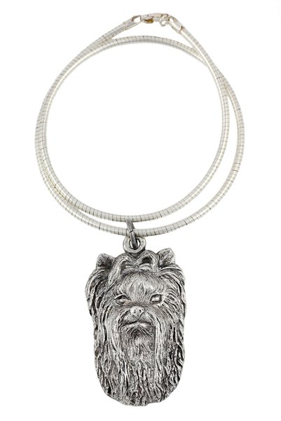 Art - Dog Yorkshire Terrier, Yorkie III - Colier cu câine, bijuterii unice pe...