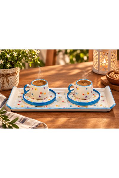 HİFA HOME Ceramic Coffee Cup Set Handcrafted