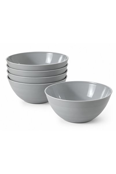 PLAST Set 5 Boluri Plastic Reutilizabile Plast1 – Gri, BPA Free, -20°C/+100°C