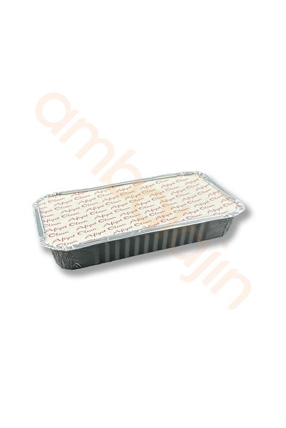 Home 100 Aluminum Lids, Plates, and Bowls for Meals and Salads, 750 g