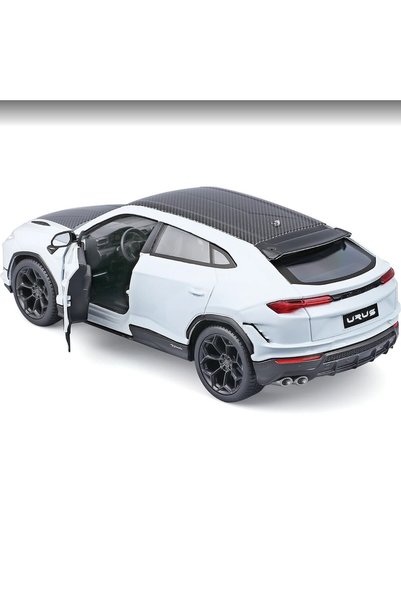 TOYFEST Lamborghini Urus Performante 1:24 Diecast Beyaz Special Edition Metal Model Araba 20 cm