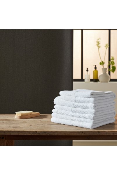 OEM Set 10 prosoape parastas și înmormântare, de față, albe, Siena, 50x90 cm,...