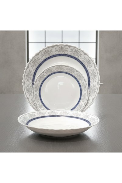 Dinova Serviciu de masă opal Sterling, 18 piese, 6 persoane