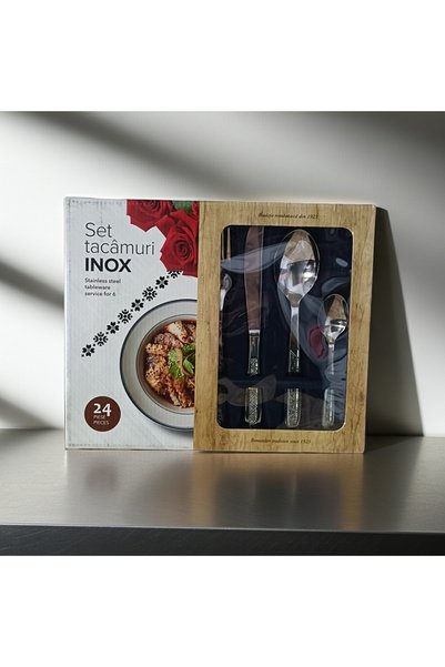OEM Set tacâmuri inox Ana, 24 piese