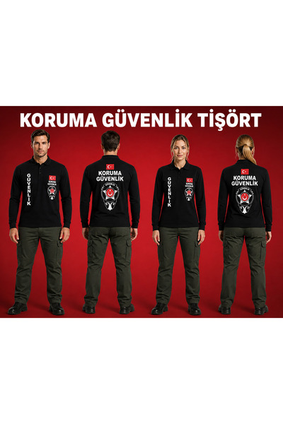 aldatmaz askeri malzeme WAW,SÜPER.KORUMA GÜVENLİK UZUN KOL TISORT 2026 MODEL,SIYAH RENK,YAKALI HARIKA,SIVILE SATILMAZ