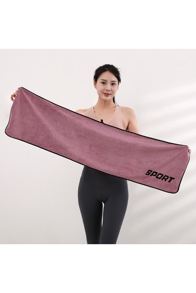 Choice3 30x110cm Purple 30 * 110cm Sports Towel Ultra-fine Fiber Gym Workout ...