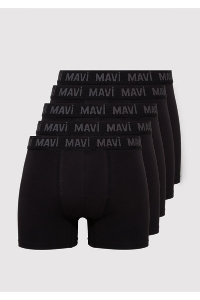 Mavi 5-teilige schwarze Basic-Boxershorts 0911238 -900