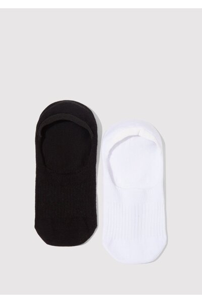 Mavi 2 Pack Black and White Ballerina Socks 198485 -620