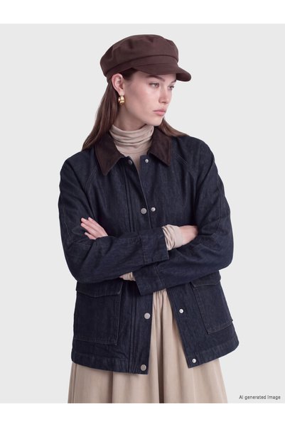 LC Waikiki Quality Pieces from Çelebi Store Velvet Roba Collar Women's Jean J...