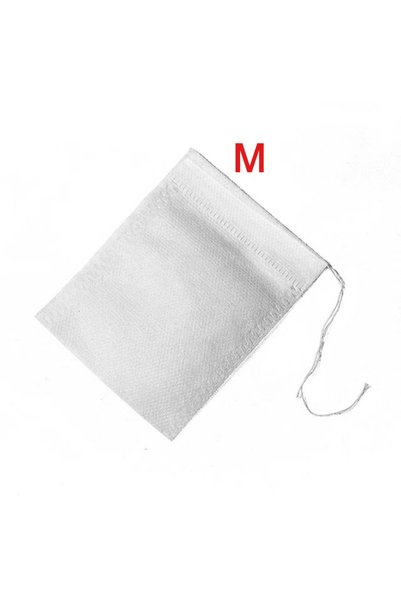 choice2 M 100pcs Disposable Tea Filter Bags; Drawstring Filter Tea Bags 100pc...