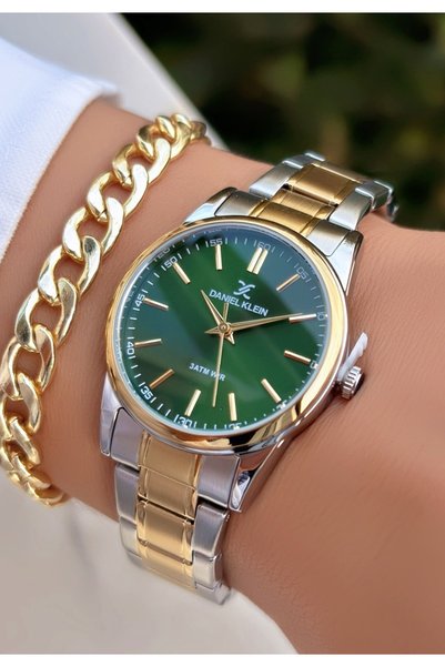 Daniel Klein Original New Season Green Dial Women's Wristwatch – |   Bracelet...