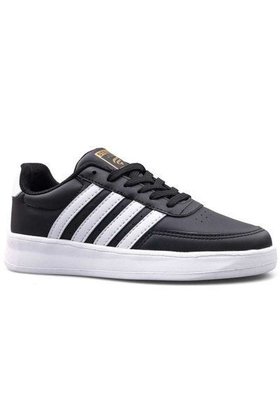 KOCAMANLAR Sitillo 1012 Sneaker Unisex Spor Ayakkabı SİYAH-BEYAZ